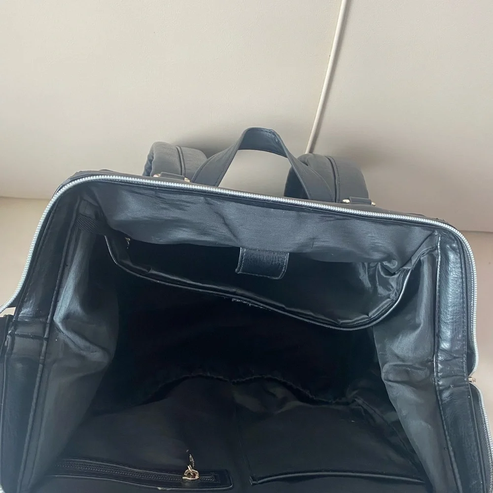 BEIS Black Diaper Bag Backpack - Picture 3 of 7